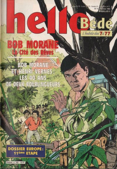 Cover for Hello Bédé (Le Lombard, 1989 series) #182