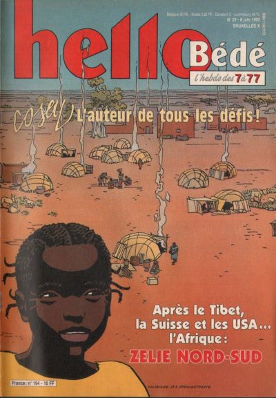 Cover for Hello Bédé (Le Lombard, 1989 series) #194