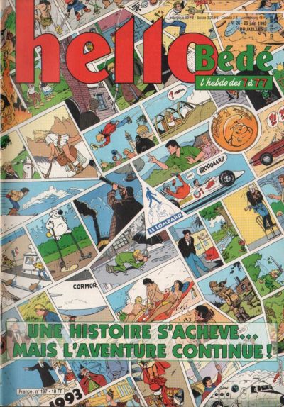 Cover for Hello Bédé (Le Lombard, 1989 series) #197