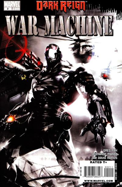 Cover for War Machine (Marvel, 2009 series) #2