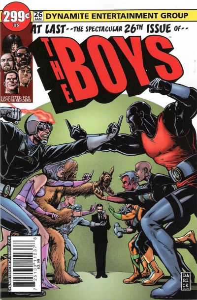 Cover for The Boys (Dynamite Entertainment, 2007 series) #26