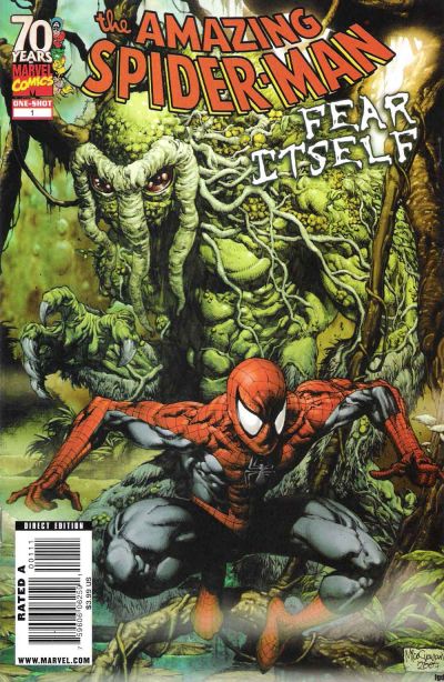 Cover for Spider-Man: Fear Itself (Marvel, 2009 series) #1