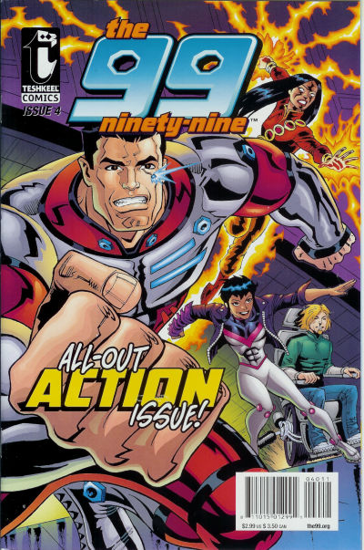 Cover for The 99 (تشكيل كومكس [Teshkeel Comics], 2007 series) #4
