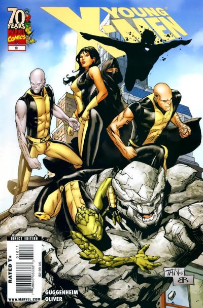Cover for Young X-Men (Marvel, 2008 series) #10