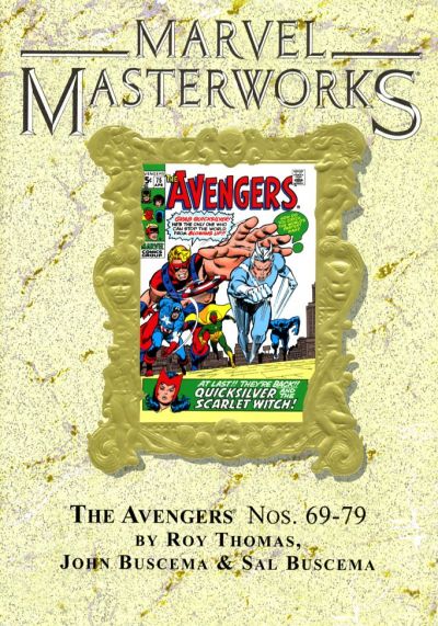 Cover for Marvel Masterworks: The Avengers (Marvel, 2003 series) #8 (109) [Limited Variant Edition]