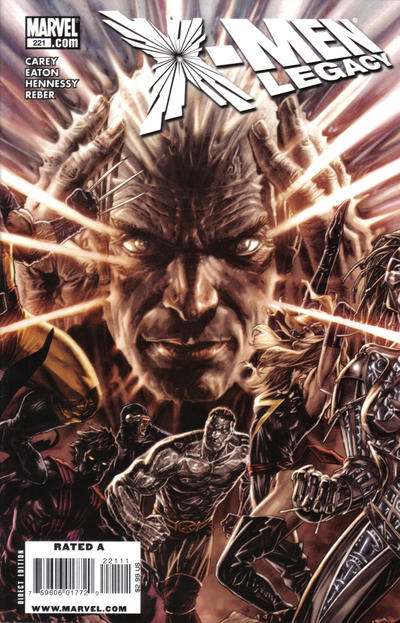 Cover for X-Men: Legacy (Marvel, 2008 series) #221 [Direct Edition]