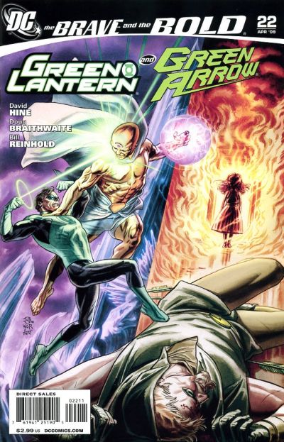 Cover for The Brave and the Bold (DC, 2007 series) #22 [Direct Sales]