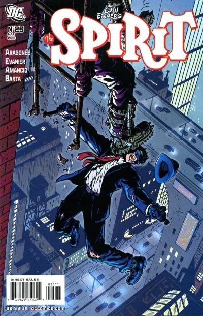 Cover for The Spirit (DC, 2007 series) #25