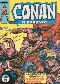 Cover Thumbnail for Conan el Bárbaro (Planeta DeAgostini, 1983 series) #10