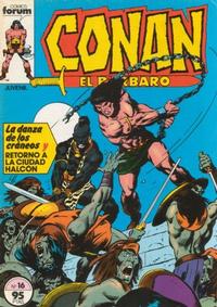 Cover Thumbnail for Conan el Bárbaro (Planeta DeAgostini, 1983 series) #16