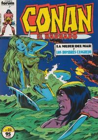 Cover Thumbnail for Conan el Bárbaro (Planeta DeAgostini, 1983 series) #23