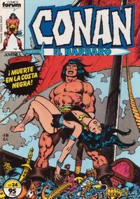 Cover Thumbnail for Conan el Bárbaro (Planeta DeAgostini, 1983 series) #24