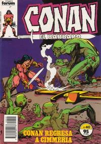 Cover Thumbnail for Conan el Bárbaro (Planeta DeAgostini, 1983 series) #40
