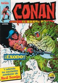 Cover Thumbnail for Conan el Bárbaro (Planeta DeAgostini, 1983 series) #117