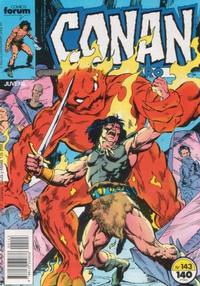 Cover Thumbnail for Conan el Bárbaro (Planeta DeAgostini, 1983 series) #143