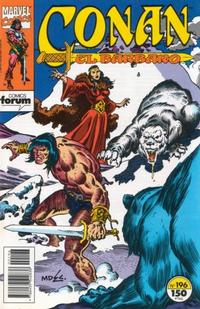Cover Thumbnail for Conan el Bárbaro (Planeta DeAgostini, 1983 series) #196