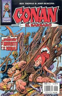 Cover Thumbnail for Conan el bárbaro (Planeta DeAgostini, 1998 series) #41