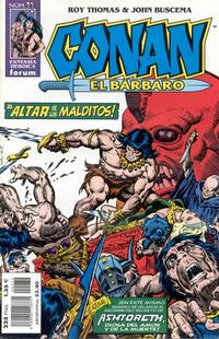 Cover Thumbnail for Conan el bárbaro (Planeta DeAgostini, 1998 series) #72