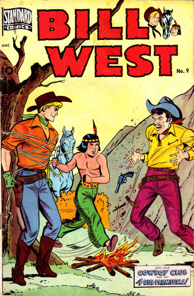 Cover for Bill West (Pines, 1951 series) #9