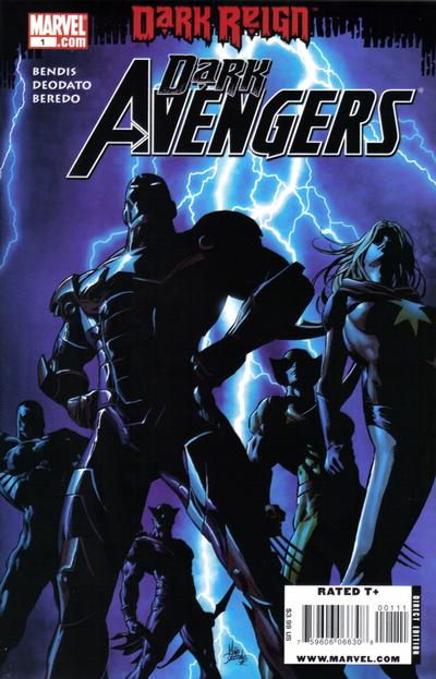 Cover for Dark Avengers (Marvel, 2009 series) #1