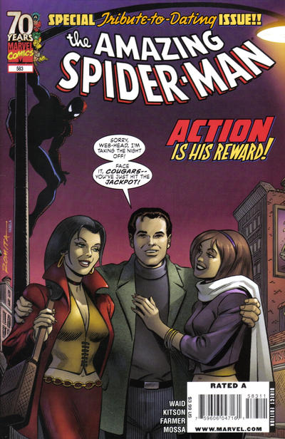 Cover for The Amazing Spider-Man (Marvel, 1999 series) #583 [Direct Edition]