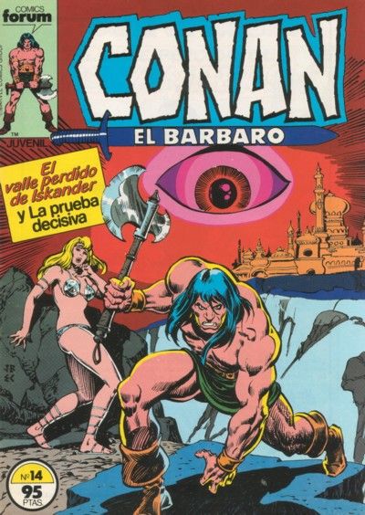 Cover for Conan el Bárbaro (Planeta DeAgostini, 1983 series) #14