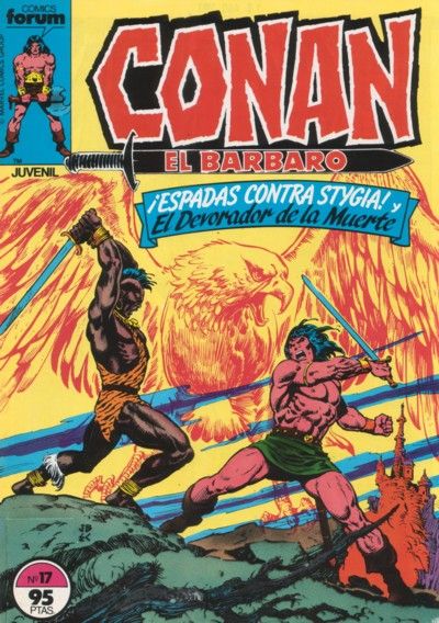Cover for Conan el Bárbaro (Planeta DeAgostini, 1983 series) #17