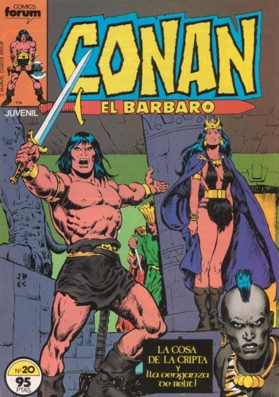 Cover for Conan el Bárbaro (Planeta DeAgostini, 1983 series) #20