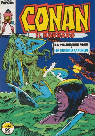 Cover for Conan el Bárbaro (Planeta DeAgostini, 1983 series) #23