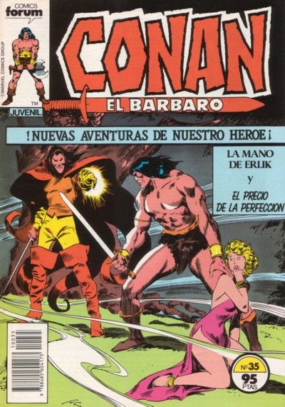 Cover for Conan el Bárbaro (Planeta DeAgostini, 1983 series) #35