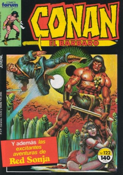 Cover for Conan el Bárbaro (Planeta DeAgostini, 1983 series) #122
