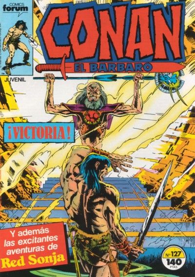 Cover for Conan el Bárbaro (Planeta DeAgostini, 1983 series) #127