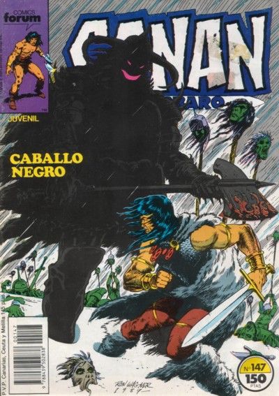 Cover for Conan el Bárbaro (Planeta DeAgostini, 1983 series) #147
