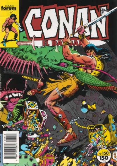 Cover for Conan el Bárbaro (Planeta DeAgostini, 1983 series) #150