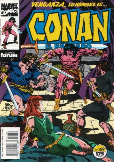 Cover for Conan el Bárbaro (Planeta DeAgostini, 1983 series) #169