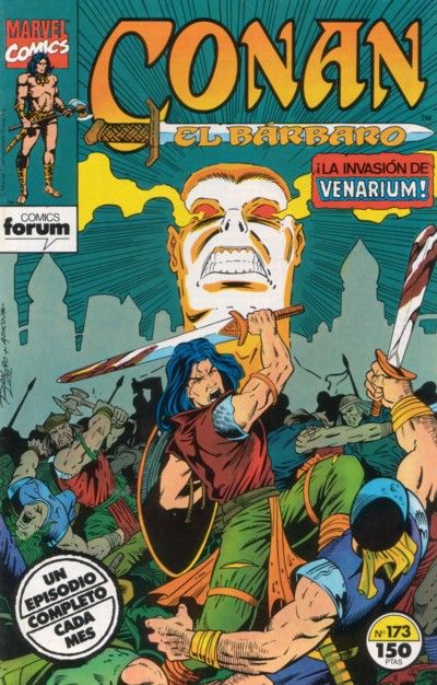 Cover for Conan el Bárbaro (Planeta DeAgostini, 1983 series) #173