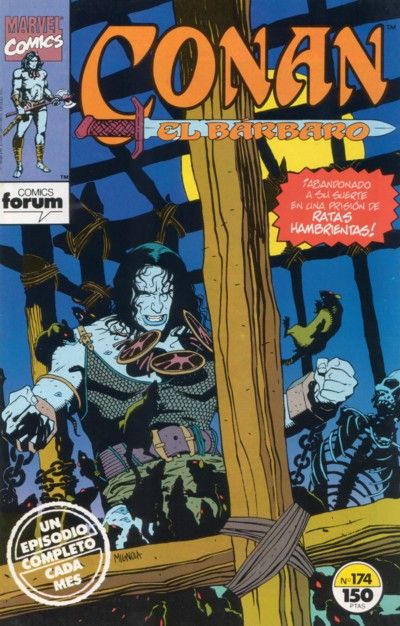 Cover for Conan el Bárbaro (Planeta DeAgostini, 1983 series) #174