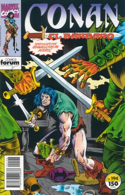 Cover for Conan el Bárbaro (Planeta DeAgostini, 1983 series) #194
