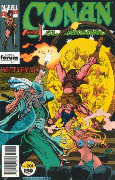 Cover for Conan el Bárbaro (Planeta DeAgostini, 1983 series) #201