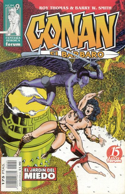 Cover for Conan el bárbaro (Planeta DeAgostini, 1998 series) #9