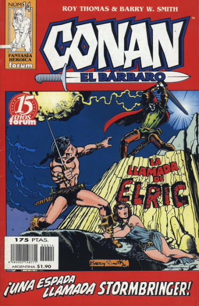 Cover for Conan el bárbaro (Planeta DeAgostini, 1998 series) #14