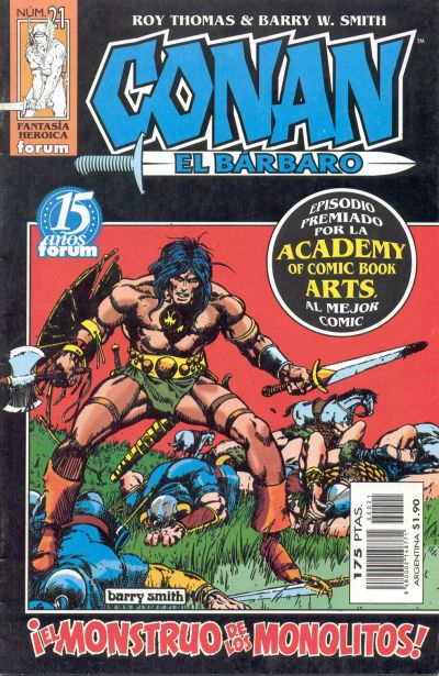 Cover for Conan el bárbaro (Planeta DeAgostini, 1998 series) #21