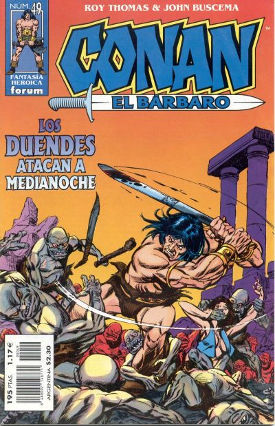 Cover for Conan el bárbaro (Planeta DeAgostini, 1998 series) #49