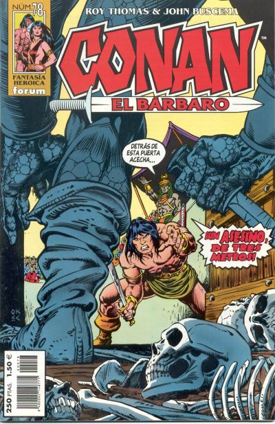 Cover for Conan el bárbaro (Planeta DeAgostini, 1998 series) #78