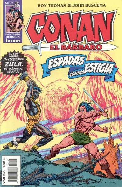 Cover for Conan el bárbaro (Planeta DeAgostini, 1998 series) #85