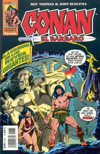 Cover for Conan el bárbaro (Planeta DeAgostini, 1998 series) #89