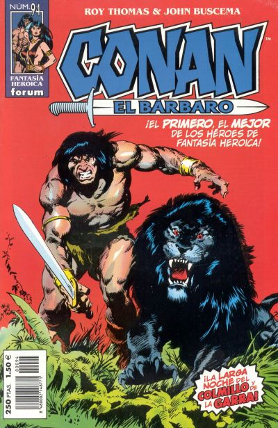 Cover for Conan el bárbaro (Planeta DeAgostini, 1998 series) #94