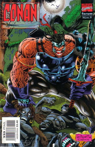 Cover for Conan (Planeta DeAgostini, 1996 series) #9