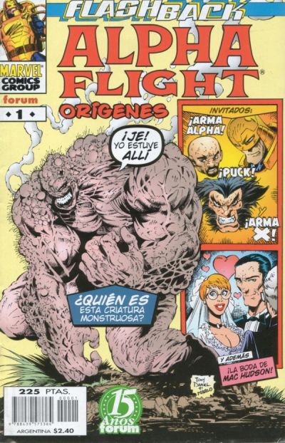 Cover for Alpha Flight: Origenes (Planeta DeAgostini, 1998 series) #1