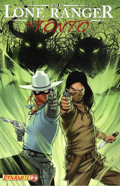 Cover for The Lone Ranger & Tonto (Dynamite Entertainment, 2008 series) #2